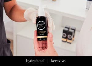 Déroulement du protocole Hydrafacial Keravive - Greffe de cheveux